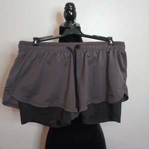 Champion Running Shorts Size Medium Dark Gray